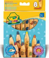 8 Stück Crayola Mini Kids Buntstifte groß, 1Set