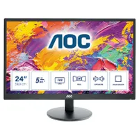 AOC M2470SWH LED display 59,9 cm (23.6") 1920 x 1080 px Full HD Černá