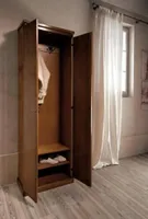 Garderobenschrank Designer 140 x 38 x 200 cm JVmoebel