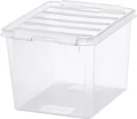 SmartStore Aufbewahrungsbox CLASSIC 3 3 Liter transparent / weiß