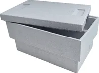 Climapor Thermobox PLUS inkl. Deckel - ca. 35 L, grau