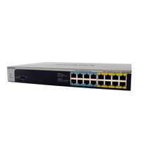 Netgear GS516UP - Unmanaged - Gigabit Ethernet (10/100/1000) - Vollduplex - Power over Ethernet (PoE) - Rack-Einbau