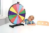 EDUPLAY 120616 Kolo štěstí 60 cm včetně houbičky a popisovače na tabuli, barevný