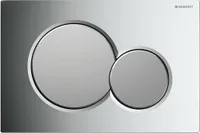 GEBERIT Betätigungsplatte Sigma 01 Platte chrom glänzend / Taster chrom matt 115.770.KA.5