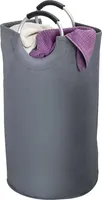 WENKO Wäschesammler Aufbewahrung Korb Klamotten JUMBO 69L in Grau 38 x 72 cm