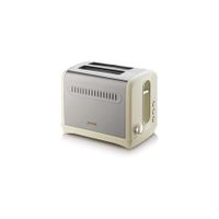 Gorenje Toaster T1100CLI Beige/ Edelstahl, Kunststoff, Metall, 1100 W, Anzahl Steckplätze 2, Anzahl Leistungsstufen 6,