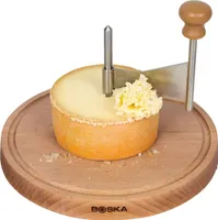 Boska Käseschaber Amigo / Für Tète de Moine-Käse / 3-teilig / 222 x 222 x 143 mm