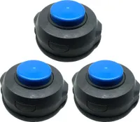 3x Trimmerkopf / Doppelfadenkopf / Spulenkopf / Spule für Husqvarna 122L 122LDx 123L 123LD 124C 124L 125L 125C 125LDX 128C Rasentrimmer Freischneider