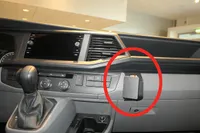 Brodit ProClip Fahrzeughalter 855588 - Winkelbefestigung - Volkswagen T6.1 Transporter/Pickup 20-24, Volkswagen Caravelle 6.1 21-24, Volkswagen T6.1 Transporter/Pickup 20-23 und weitere