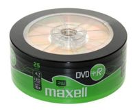 maxell DVD+R 120 Minuten 4.7 GB 16x 25er Shrink