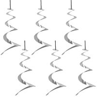 3er Set Windspirale Vogelabwehr Reflektierend Vogelschreck Spirale Windspiel 