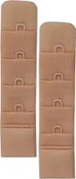 Skin Wrap Accessories BH Verlängerung 2er-Set BH Verschluss Erweiterung Bra Extender BH Verschluss Verlängerung 1er, 2er oder 3er Haken in Schwarz Weiß Haut