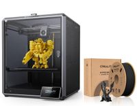 Creality K1 Max 3D-Drucker mit 1KG 1.75mm Hyper Series PLA Filament--Schwarz
