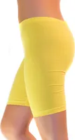 Kinder Shorts Sport Pants 1/2 Baumwolle Jungen Mädchen gelb 140