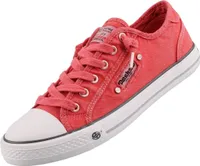 Dockers by Gerli Damen Canvas Sneaker Rot