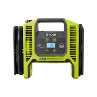 RYOBI Akku-Multikompressor R18MI, Luftpumpe, Auto Reifen, Ballpumpe, 10 Bar Hoch- und Niederdruck, 18V