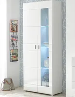 Vitrine Standvitrine Beistellschrank Vitrinenschrank Wohnzimmer Schrank "Ella I"