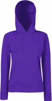 Fruit of the Loom - Lady-Fit Classic Hooded Sweat - Purple - XL