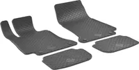 WALSER DirtGuard Gummi Fussmatten Auto für Mercedes-Benz E-Klasse Coupe (C238)/E-Klasse Cabriolet (A238) 12/2016-Heute, 100% passgenaue Auto Fußmatten, robuste Universal Fußmatte Auto