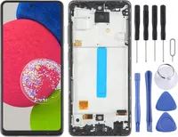 Für Samsung Galaxy A52s 5G OLED LCD Display Einheit mit Rahmen Touch Ersatzteil Schwarz