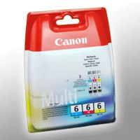 Canon BCI-6 / 4706A022 Tinte cyan, magenta, gelb