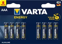 VARTA Alkalické batérie Energy Micro (AAA/LR3) 8 ks
