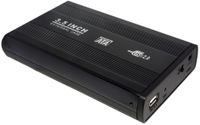 LogiLink 3,5" SATA Festplatten Gehäuse USB 2.0 schwarz