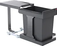 HAILO Abfallsorter 20 Liter SOLO 20 AUTOMATIC ab 40 cm Schrankbreite