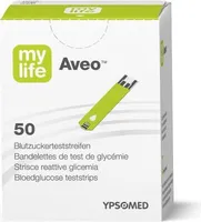 Mylife Aveo Testovací proužky na glykémii 50 ks