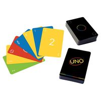 Mattel GYH69 - UNO - Minimalista Kartenspiel, 112 Karten