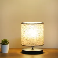 Opviq, AYD- AYD SGN, Gold, Nachttischlampen, 15 x 15 x 22 cm, Stoffkörper