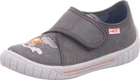 Superfit Kinder-Hausschuh Grau-Orange, Farbe:grau, EU Größe:34