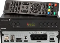 Zehnder HX-2200 Sat Receiver mit Aufnahmefunktion, AAC-LC, PVR, HDMI, SCART, USB, Coaxial - Sat Receiver HD Timeshift & Einkabel tauglich