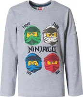 LEGO® Ninjago Langarmshirt Shirt grau Gr. 98 (3 Jahre)