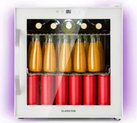 Klarstein mini chladnička, sklenené dvierka, 47 l, 5-18 °C, ovládanie IoT/App