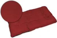 Superkissen24. Palettenkissen Palettenauflagen Sitzkissen - 120x80 cm - Outdoor und Indoor - Bordeaux