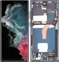 LCD-Display und Touchscreen, Ersatzbildschirm für Samsung Galaxy S22 Ultra 5G SM-S908B SM-S908B/DS OLED Rahmen, Ersatzteile für Smartphone