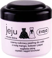Ziaja, Jeju Peeling do ciala, Czarny, Cukrowy, 200 ml