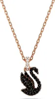 Swarovski Swarovski Damen Kette Iconic mit Schwan Anhänger Rosegold 5678046