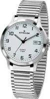 ATRIUM Herren Uhr Armbanduhr Edelstahl A12-50 Zugband