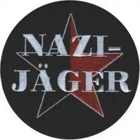 Nazi-Jäger - Aufnäher  Schwarz/Rot/Weiß
