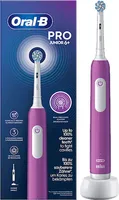 Oral-B PRO Junior 6+ Purple - elektrický zubní kartáček pro děti, 3 režimy čištění, tlakový senzor