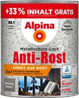 Alpina Anti Rost Hammerschlag 1 L Dunkelgrau