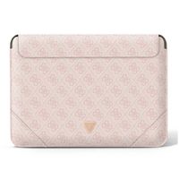 Guess 4G Uptown Triangle Logo Sleeve - Pouzdro na notebook 16" (růžové)