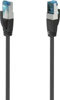 Hama 00200679 Síťový kabel černý 0,5 m Cat6a S/FTP (S-STP) (00200679)