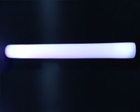 LED Leuchtstab aus Schaumstoff 3 Funktionen 4,5x25cm Batteriebetrieben