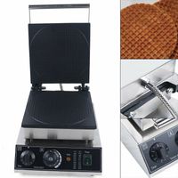 1500W Waffeleisen Edelstahl Waffelgerät Waffle Maker Waffelmaschine Heizpfannen 50-300 ℃