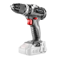 GRAPHITE Wiertarko-wkrętarka akumulatorowa bezszczotkowa Energy+ 18V, Li-Ion, 13 mm, bez akumulatora