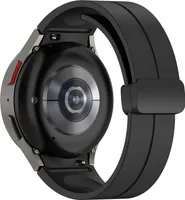 INF Silikonarmband 20 mm für Samsung Galaxy Watch 5/4 Schwarz
