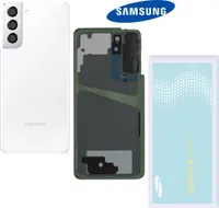 Original Samsung Galaxy S21 5G G991B | Backcover | Akkudeckel | Phantom Weiss